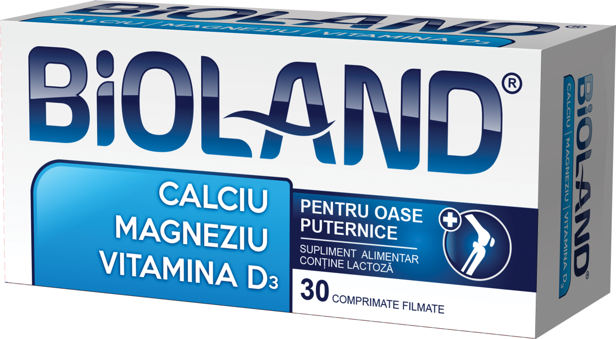 Bioland® Calciu Magneziu cu vitamina D3