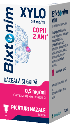 Bixtonim Xylo® 0,5mg/ml picaturi nazale
